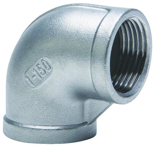 Coude inox à visser FF1/4